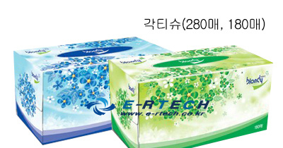 각티슈(280매, 180매)   24box