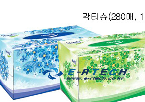 각티슈(280매, 180매)   24box