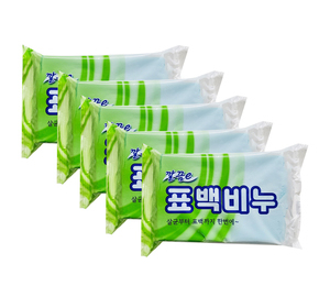 표백비누 세탁비누 250g 5개입
