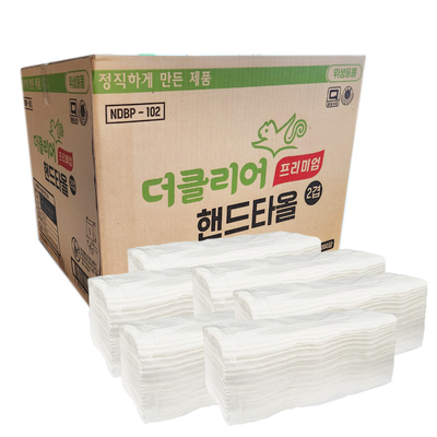페이퍼타올 5000매 위생타올 손타올 1박스